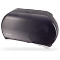 thumbnail image 2 of Dispensador de pañuelos San Jamar R4000TBK Twin 9 Jumbo Black Pearl, 2 of 5