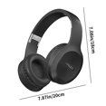 thumbnail image 4 of RFUGUG HiFi Sound Over-Ear Bluetooth Headphones with Advanced Noise Reduction - Crystal Clear Calls, Bluetooth V5.3, and Foldable Design for Premium Wireless Audio Experience, 4 of 9