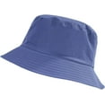 thumbnail image 5 of CoCopeaunts Summer Bucket Hat Solid Color Double Side Basin Hat Men Casual Fashion Sunscreen Packable Big Fisherman Hat, 5 of 8