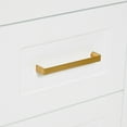 thumbnail image 3 of Ariel Taylor 54 In. Oval Sink Bathroom Vanity With Carrara White Quartz Countertop 1.5 Edge In White, 3 of 11