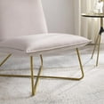 thumbnail image 2 of Kelvin Upholstered Accent Chair (Sherpa), 2 of 19