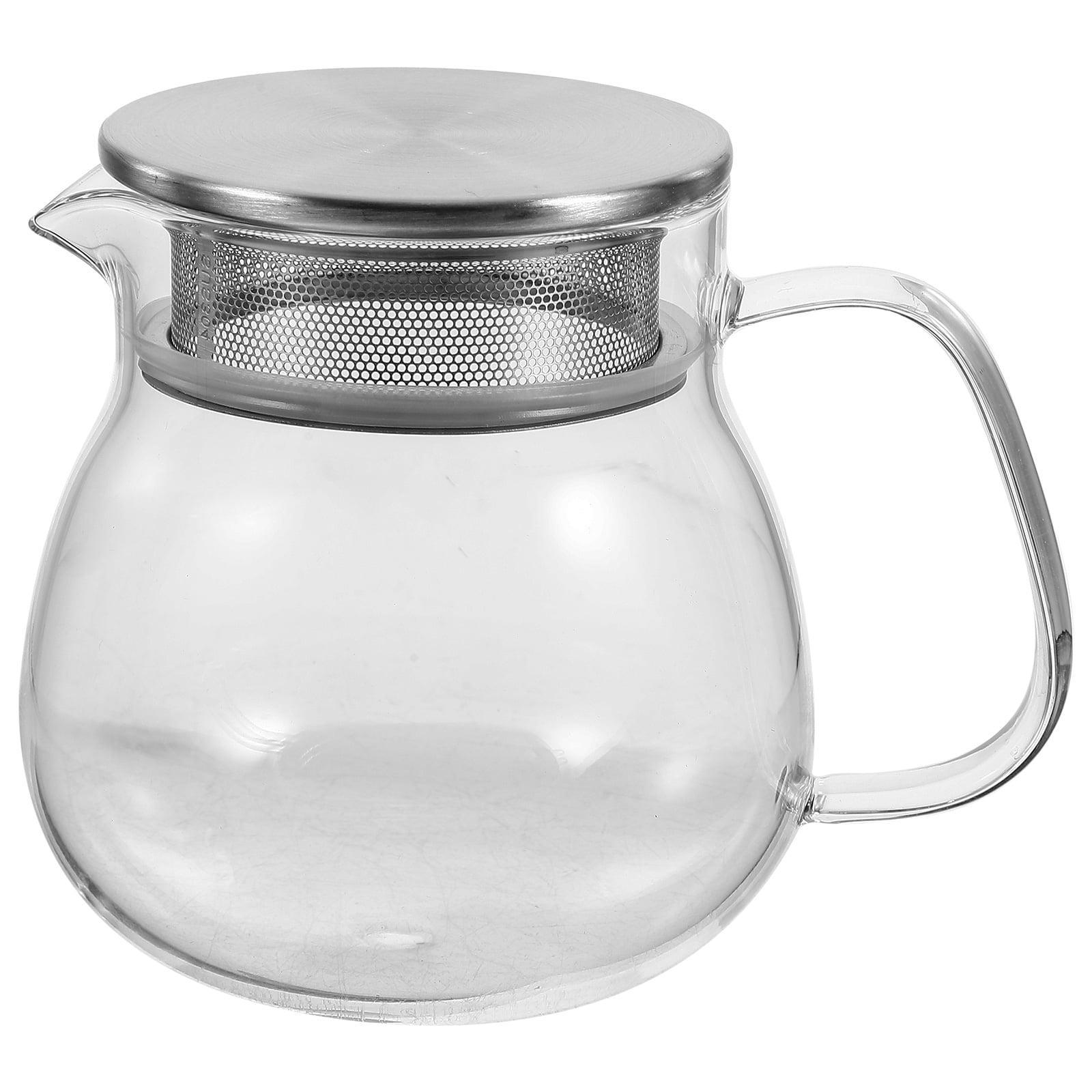 SANQIAHOME Small Stainless Steel Teapot (Silver 570 ml)