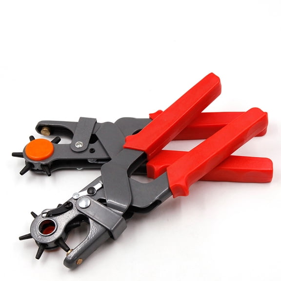 Mobutofu Professional Metal Hole Punch Pliers for Belt and Projects, Single Piece Handheld Puncher Tool