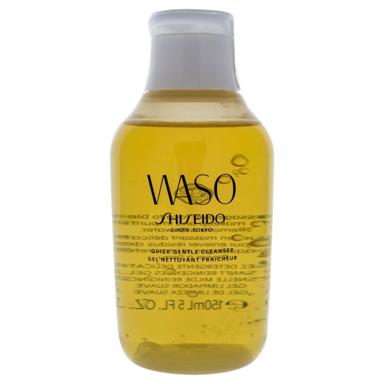 Shiseido Waso Gentle Facial Cleansing Gel-To-Oil, Removes