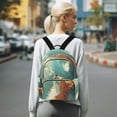 thumbnail image 7 of Quilted Backpack Fashion Backpack 10.23*5.11*12.59 Inch Women's Fashion Backpack Picnic Shopping Travel Out Sports backpack Cute Dogs and Butterflies, 7 of 7