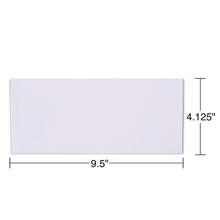 Staples, Security-Tint Envelopes, #10, 4 1/8