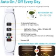 thumbnail image 3 of Growing Lamp for Indoor Plants K Full Spectrum LED Grow Light Strips with Auto ON/Off H Timer & Dimmable Levels for house Succulent ( Tube ), 3 of 8