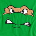 thumbnail image 2 of Teenage Mutant Ninja Turtles T-Shirt Michaelangelo Angry Unisex Graphic Tee for Men & Women, 2 of 7