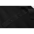 thumbnail image 6 of Men Quick Dry Short Sleeve Golf Polo Shirts Breathable Athletic Collared Work Casual Polo T-Shirts, 6 of 8