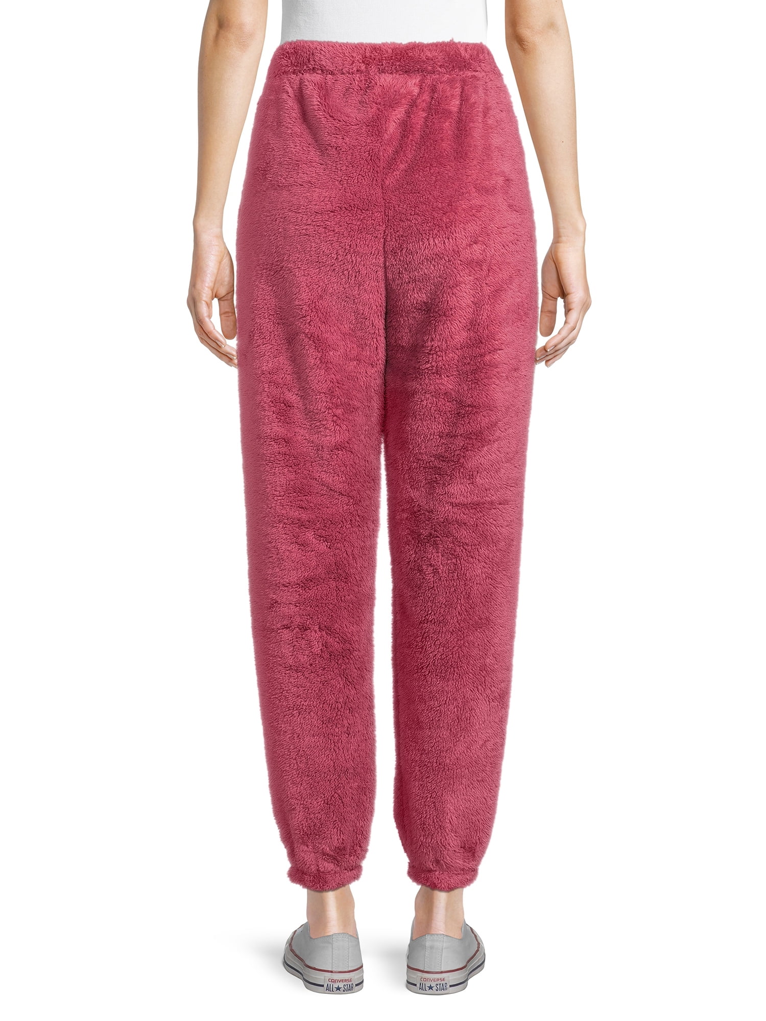 Self Esteem Juniors Faux Sherpa Joggers
