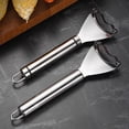 thumbnail image 4 of Kitchen Gadget Peeler Pro for Efficient Corn Stripping and More Stainless Steel 430 Utility Tool for Kitchen Prep and Garnish Preparation, 4 of 6