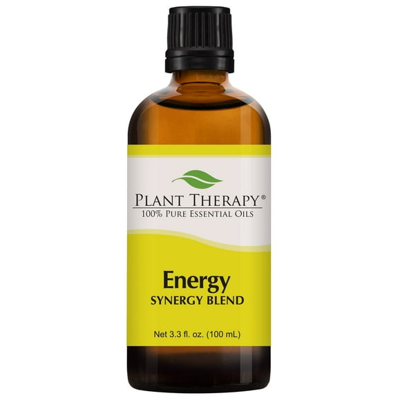 Plant Therapy Essential Oil | Energy Synergy | Refreshing, Energizing Blend | 100% Pure, Undiluted | 100 mL (3.3 oz)
