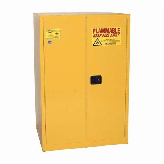 Eagle Mfg Flammable Liquid Safety Cabinet,Yellow 1992X