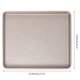 thumbnail image 3 of Molde Rectangular Para Hornear Recipiente Para Hornear De Acero Al Carbono Resistente A Altas Hogar Bandeja De Almacenamiento De Alimentos De Fácil Limpieza Para Restaurante En Casa Inevent HA018434-00, 3 of 7