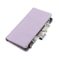 thumbnail image 6 of Allytechgroup Wallet Case for Samsung Galaxy S24 FE, Zipper Clutch Phone Case with Card Slots, Cash Pocket, Wrist Strap, Kickstand Stand Function, Magnetic Closure Flip Cover,Lavender, 6 of 7