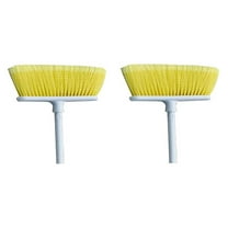 Soft Sweep Magnetic Action Broom - 2 Yellow Brooms