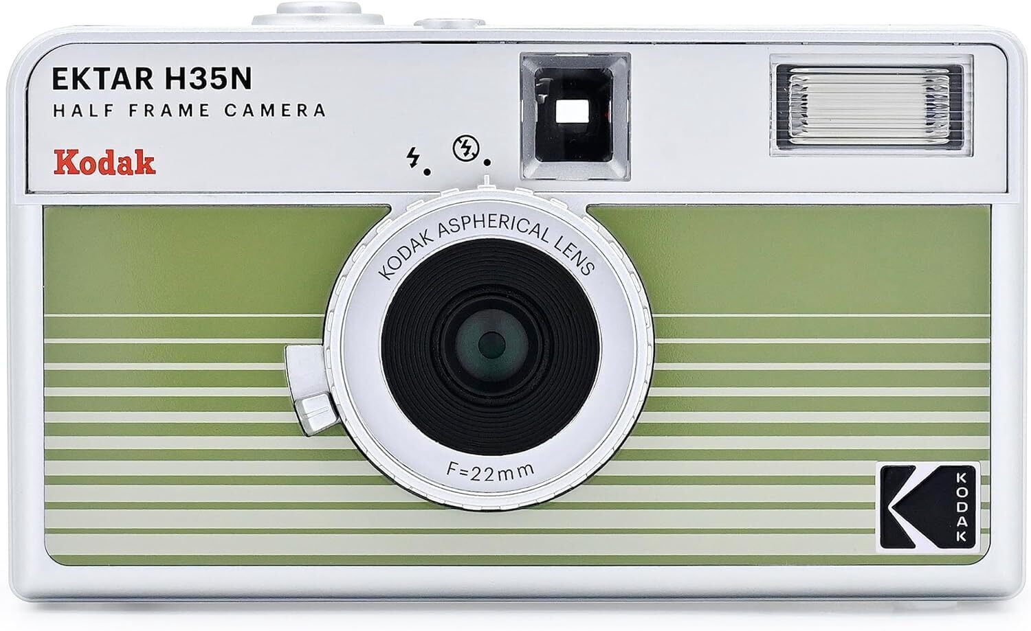Kodak Ektar H35N 35mm Half Frame Film Camera Bundle with Kodak