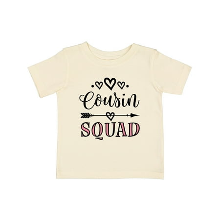 

Inktastic Cousin Squad Crew Gift Baby Girl T-Shirt