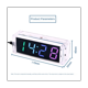 thumbnail image 5 of Reloj Despertador ElectróNico LED Digital, Kit De Bricolaje, Soldadura De Cuatro Relojes Digitales LED, FabricacióN De Piezas Sueltas, 5 of 5