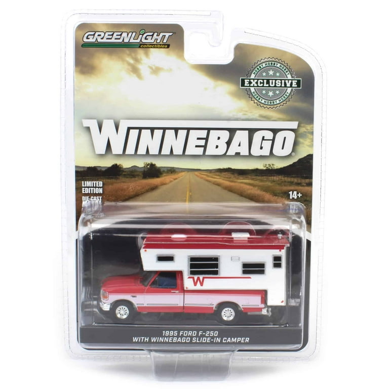 1/64 1995 Ford F-250 Long Bed with Winnebago Slide-In Camper