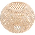 thumbnail image 4 of PENGXIANG Lamp Shade Light Pendant Cover Lampshade Rattan Chandelier Hanging Ceiling Wicker Woven Rustic Fixture Barrel Weave, 4 of 7