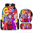 thumbnail image 1 of The Amazing Digital Circus Amazing Digital Circus Cartoon Student Backpack, 1 of 2