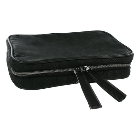 Beauty 360 Zippered Large Cosmetic Organizer Black Beauty 360 Zippered Large Cosmetic Organizer Black