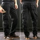 thumbnail image 4 of Pantalones largos, pantalones tácticos, pantalones softshell para hombre, resistentes al viento y al agua, pantalones de escalada de polar grueso y cálido, pantalones de trabajo, pantalones para hombr, 4 of 7