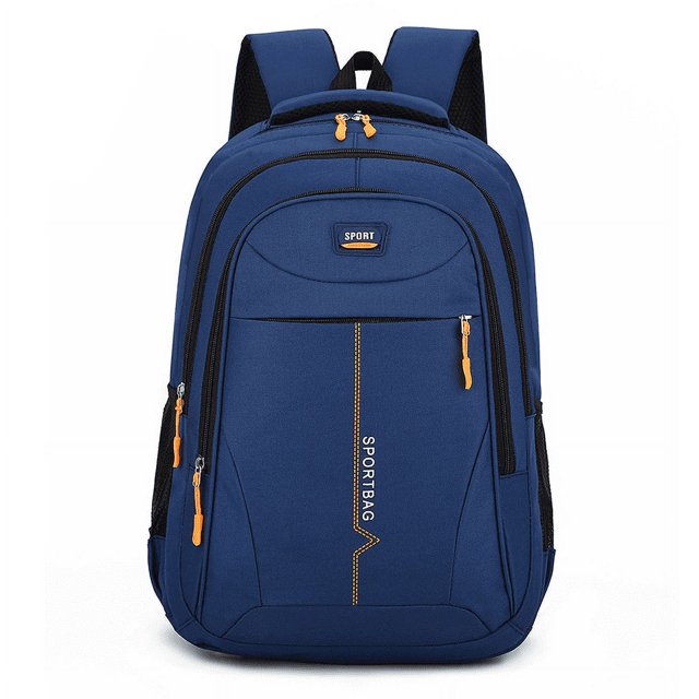 1pc Simple Fashion Men And Women Couple Backpack, Solid Color Backpack, School Season Gift, Large Capacity Burden Reduction Student Backpack