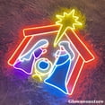 thumbnail image 2 of Glowneon O Holy Night Neon Sign, O Holy Night Led Sign, Merry Christmas LED, Noel Gifts, 2 of 5