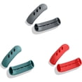 thumbnail image 2 of 6Pcs Silicone Assist Handle Holder Grip, Cast Iron Skillet Handle Covers Heat Resistant, Non Slip Pot Grip Handle Sleeve, Hot Handle Holder Wok for Frying Pans Griddles (Green,Grey,Red), 2 of 7