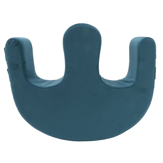 Dispositivo de giro para pacientes, almohada multifuncional en forma de U, suministros de enfermería para personas mayores en cama, 13 cm, color azul violáceo