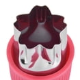 thumbnail image 4 of ‘s Kitchen 12pcs Stainless Steel Biscuite Mold Vegetable Shape sculpture Tools with Detachable Plastic Shell Rose Red, 4 of 9