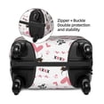 thumbnail image 6 of Uemuo Dachshund Dog Puppy Printed Washable Luggage Cover - Fashion Suitcase Protector Fits 18-32 Inch Luggage -Small, 6 of 9