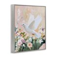 thumbnail image 2 of Stupell Industries Cottage White Dove Among Spring Blooms Gray Framed Giclee Art, 24 x 30, by The Prints Vibe, 2 of 8