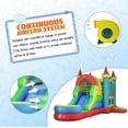 thumbnail image 4 of luxoak Commercial Bounce House, Inflatable Bouncer with Air Blower, Jumping Castle with Slide, Outdoor Indoor Bouncy Castle (252×139×122in), 4 of 8