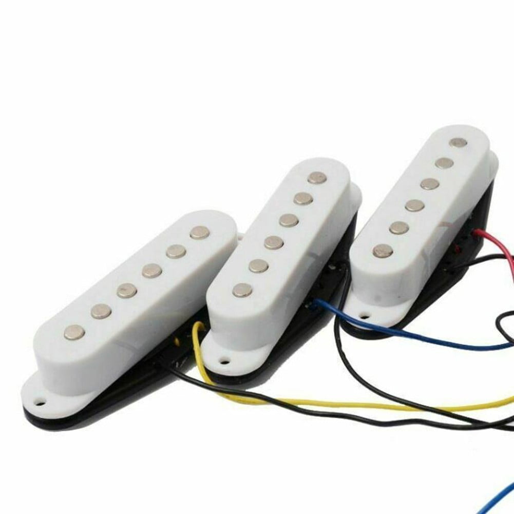 Electric Guitar Pickup Wiring Harness Prewired 5-way Switch 2T1V SSS for Strat
