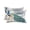 SeaGreen, variant on Waterproof Outdoor Throw Pillows with Inserts 16"x16", Elegant Peacock Soft Decorative Pillowcases for Couch Bedroom, Vintage Attic Magnificent Feathers Pillow Covers for Sofa Living Room