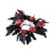 thumbnail image 3 of Decoraciones colgantes de Halloween Perfecl Corona artificial de Halloween para escritorio 25 cm calabaza roja, 3 of 8