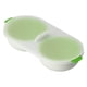 thumbnail image 5 of Cocedor de huevos para microondas de polipropileno de grado alimenticio con cesta de drenaje extraíble para huevos cocidos en microondas, color verde, 5 of 14