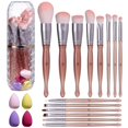 thumbnail image 1 of Set de Brochas de Maquillaje BS-MALL Premium 14 Piezas con Estuche y Esponjas, 1 of 6
