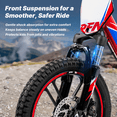thumbnail image 7 of RFN DNA 16 PRO Kids Electric Dirt Bike, 24V 350W Brushless Electric Balance Bike for Kids, 500W Peak, 3-Speed Modes, 16" Tires, Front Suspension.Free Accessories, 7 of 7