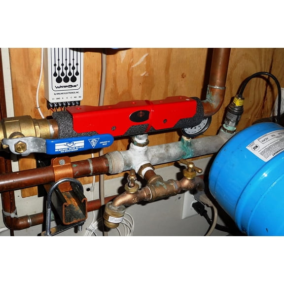 Magnetic Water Softener and Descaler-Salt Free Home Water Treatment-Medium Model