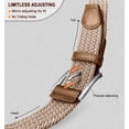 thumbnail image 4 of Cinturón Belt BULLIANT para hombre, paquete de 2, elástico y trenzado, 4 of 8