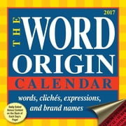 The Word Origin 2017 Calendar