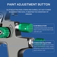thumbnail image 3 of Pistola Rociadora Pistola pulverizadora de alimentación por gravedad LVLP, máquina pulverizadora de pintura de 600ml para pared de muebles de coche DIY, 3 of 9