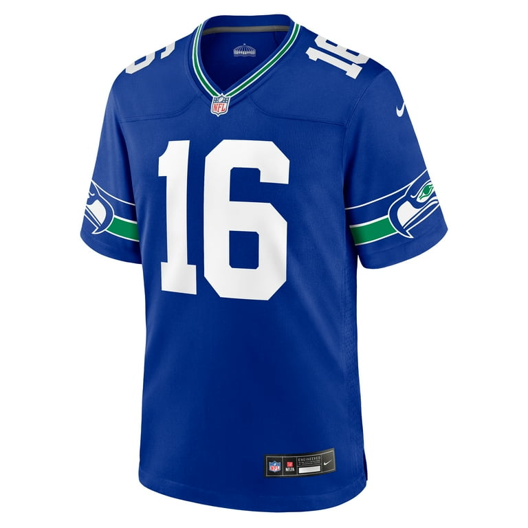 Seattle Seahawks Men s Throwback Nike Tyler Lockett Game Jersey Royal Walmart