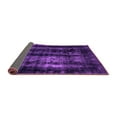 thumbnail image 2 of Ahgly Company Indoor Rectangle Abstract Purple Modern Area Rugs, 4' x 6', 2 of 4