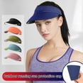 thumbnail image 4 of Summer Empty Top Hat Lightweight Portable Sports Hats Foldable Sun Hat, 4 of 5