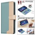 thumbnail image 3 of Premium RFID Blocking Wallet Case for Xiaomi POCO X7 Pro 5G with 3 Card Slots & Stand Green, 3 of 5